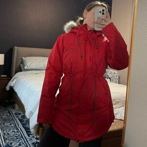 Red Colombia Parka
